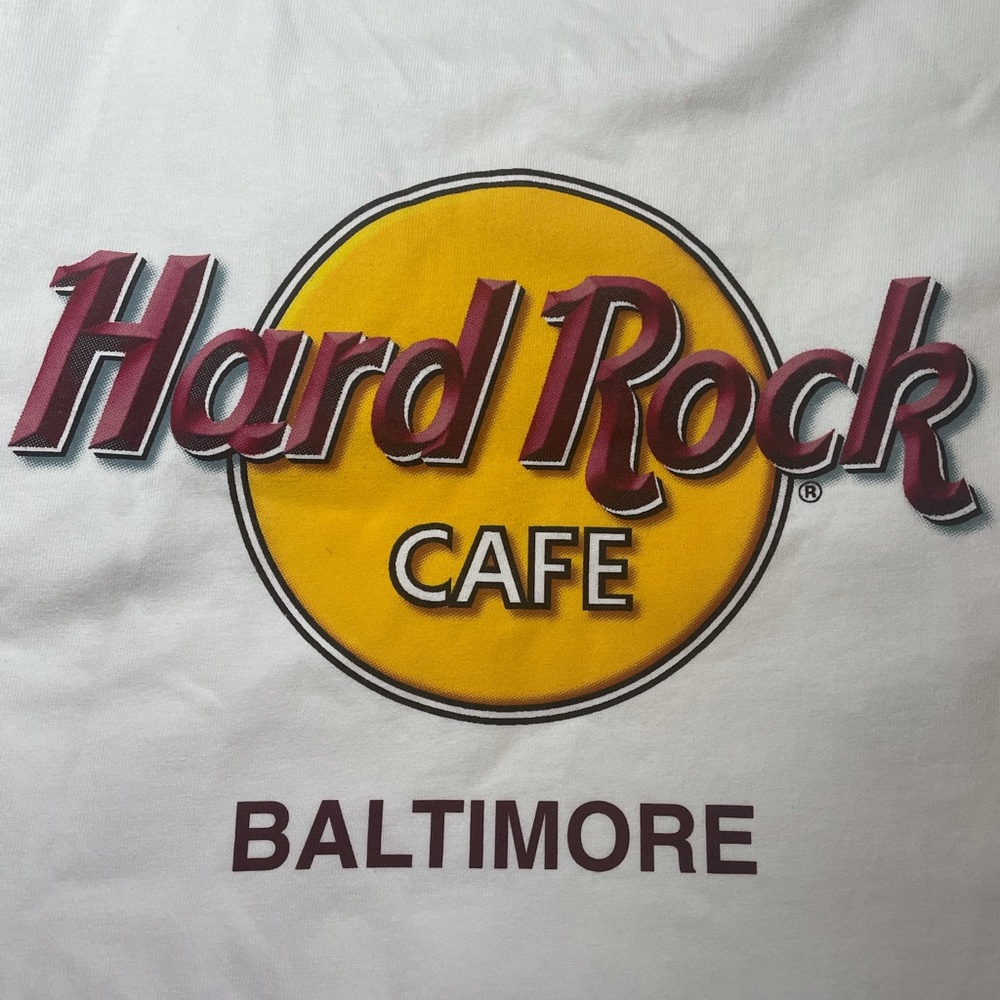 NWT HARD ROCK  CAFE Baltimore Tee